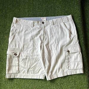 Merona Men's Cream and White Shorts